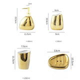 Acessórios Para Banheiro Kit Sofisticado 5 Peças