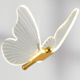 Linha de iluminação Butterfly - metal & led acrílico