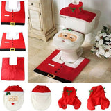 Decoração De Natal Kit De Tapetes Para Banheiro