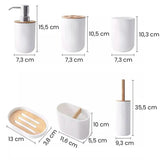 Kit Lavabo Completo Bambu Premium