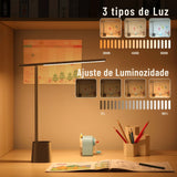 Luminária de Mesa Inteligente Baseus Ajuste de Luz Automática