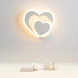 Arandela em led Heart - 03 Cores